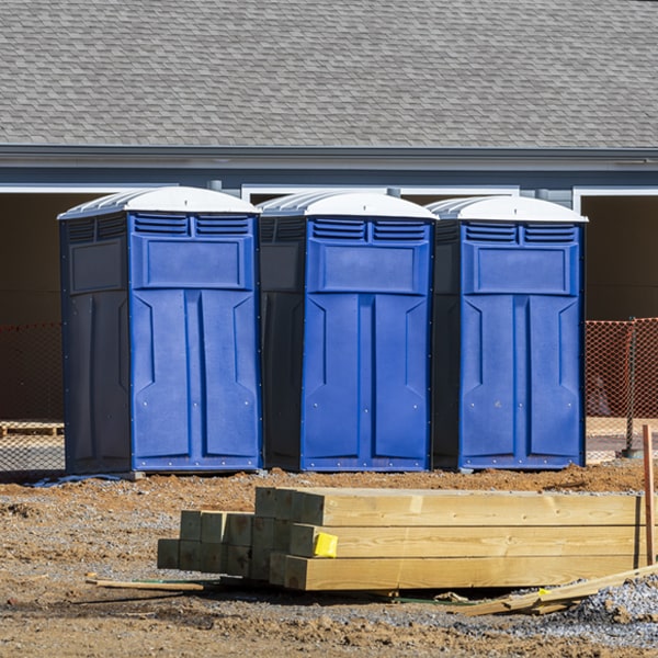 how do you dispose of waste after the portable restrooms have been emptied in Tremont MS